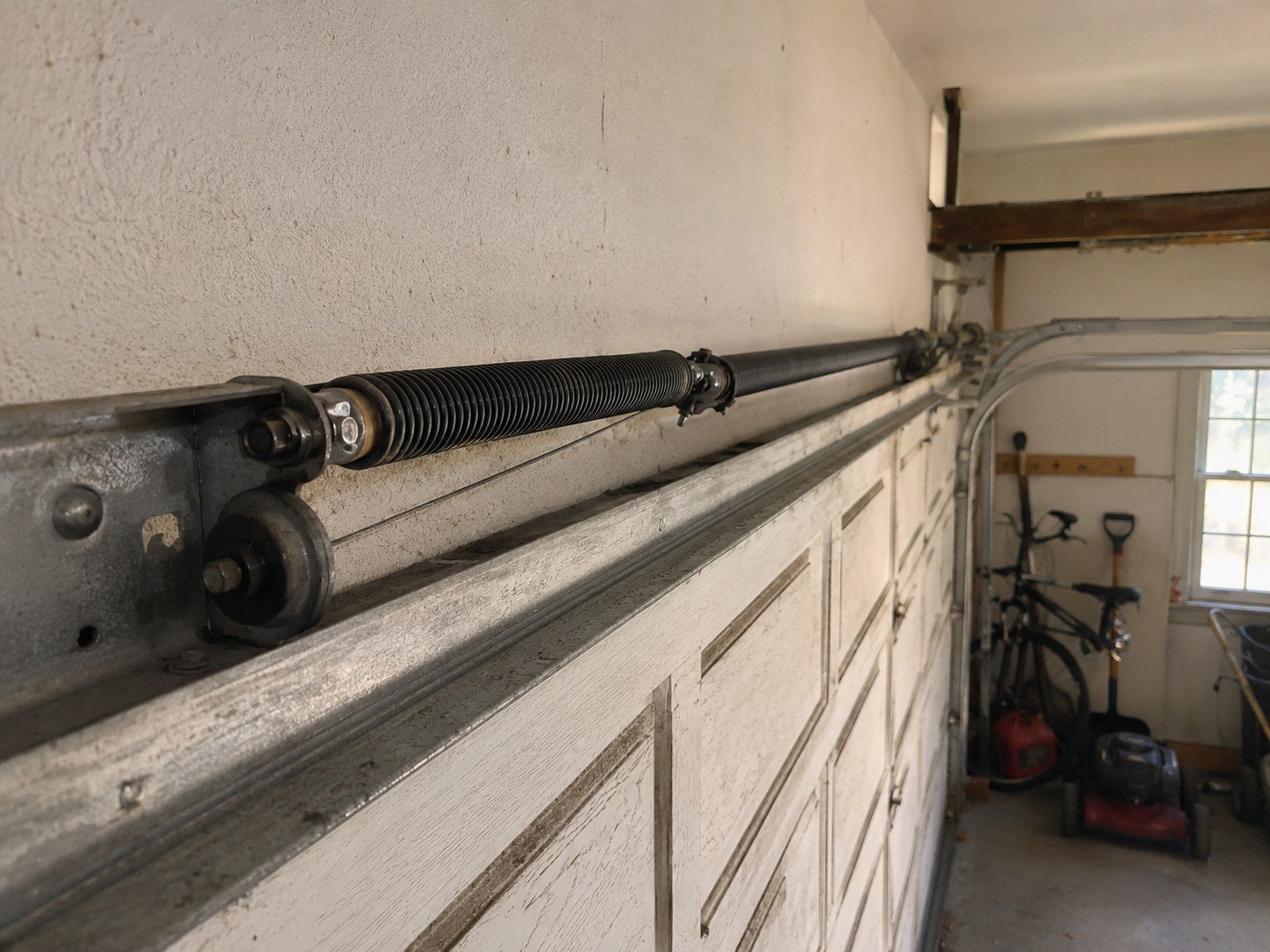 Extension spring replacement